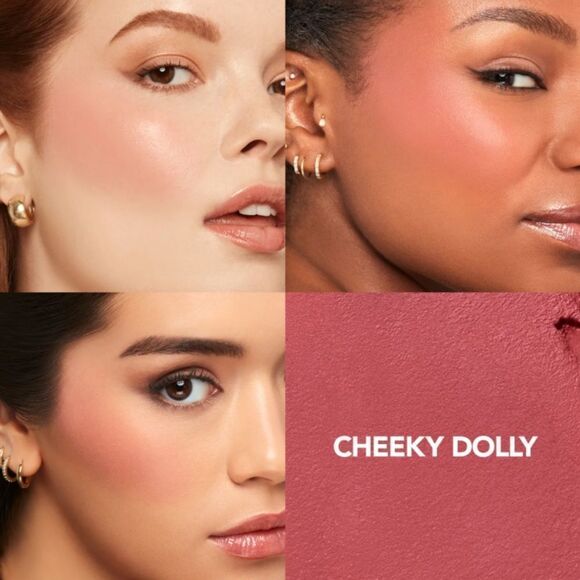 🌻 BUXOM CHEEKY DOLLY PLUMP SHOT COLLAGEN PEPTIDES ADVANCED PLUMPING BLUSH FULLSZ - Picture 3 of 11